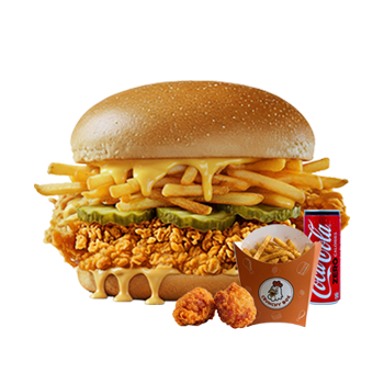 MENU CAJUN BURGER 